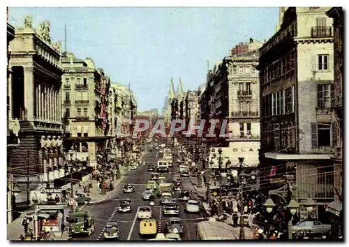 Cartes postales Marseille La Cannebiere