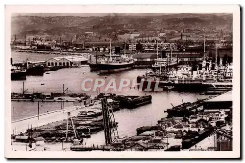 Cartes postales Marseille Bassin de la Joliette Bateaux