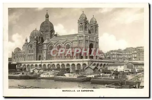 Cartes postales Marseille La Cathedrale