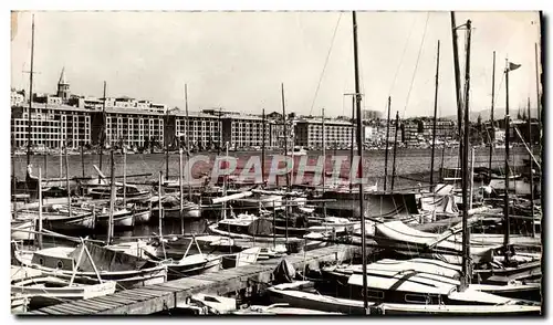 Moderne Karte Marseille Le Vieux Port Bateaux