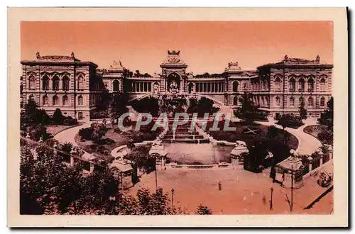 VINTAGE POSTCARD Marseilles Longchamp Palate