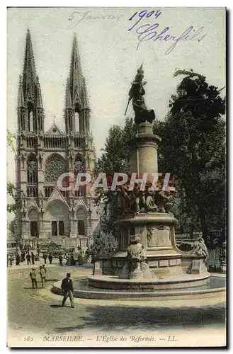 Cartes postales Marseille L&#39Eglise des Reformes