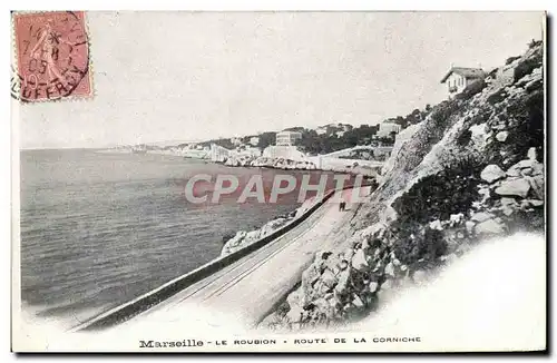 Ansichtskarte AK Marseille Le Roubion Route de La Corniche