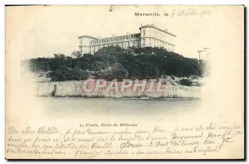 Cartes postales Marseille Ecole de Medecine