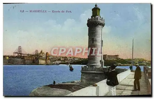 Cartes postales Marseille Entree du Port