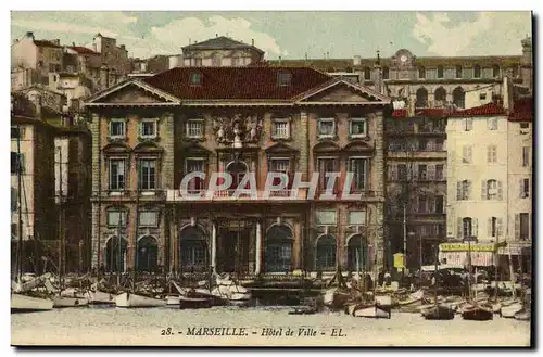 Cartes postales Marseille Hotel de Ville