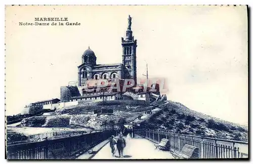 Cartes postales Marseille Notre Dame de la Garde