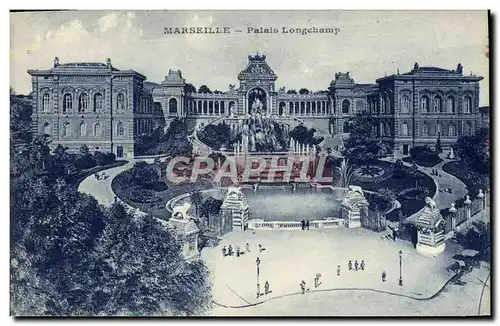 Cartes postales Marseille Palais Longchamp