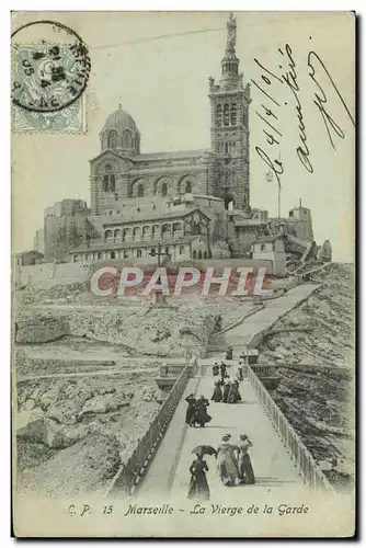 Cartes postales Marseille La Vierge de la Garde