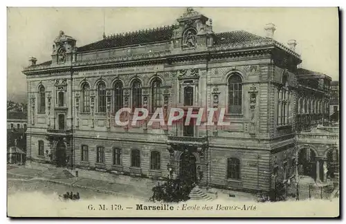 Cartes postales Marseille Ecole des Beaux Arts