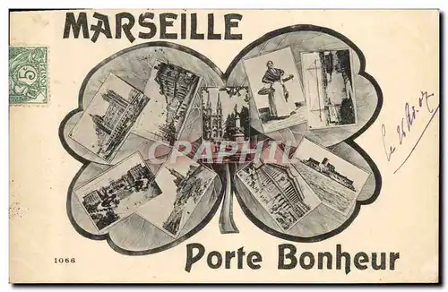 Cartes postales Marseille Porte Bonheur