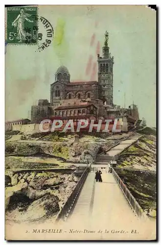 Cartes postales Marseille Notre Dame de la Garde