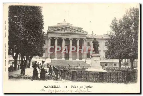 Cartes postales Marseille Palais de Justice