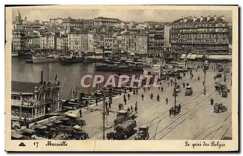 Cartes postales Marseille Le quai des Belges