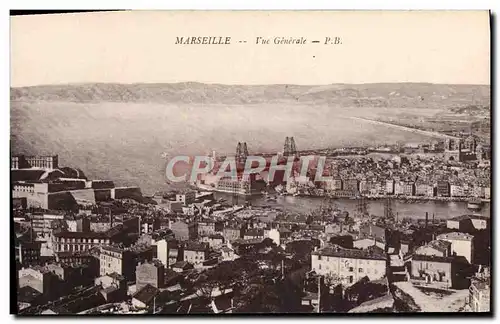 Cartes postales Marseille Vue Generale