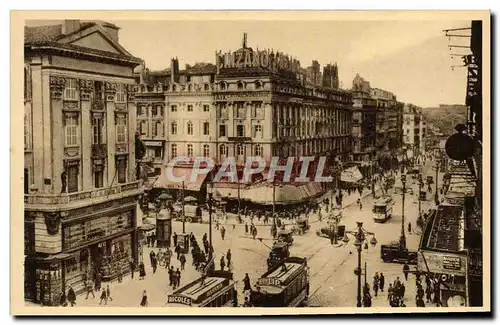 Cartes postales Marseille La Canebiere