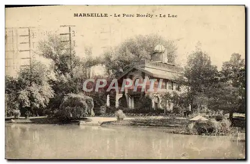 Ansichtskarte AK Marseille Le Parc Borely Le Lac