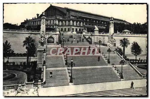 Cartes postales Marseille Les Escaliers de la Gare