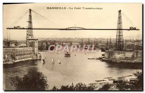 Cartes postales Marseille Le Pont Transbordeur