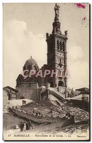 Cartes postales Marseille Notre Dame de la Garde