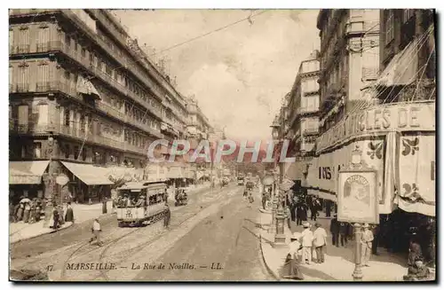 Cartes postales Marseille La Rue de Noailles