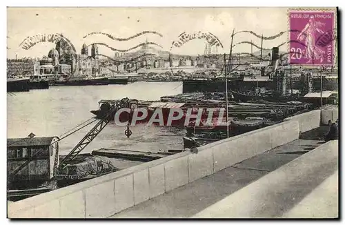 Ansichtskarte AK Marseille La Joliette Bateaux