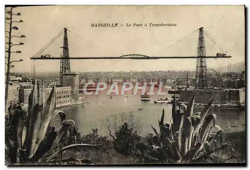 Cartes postales Marseille Le pont a transbordeur