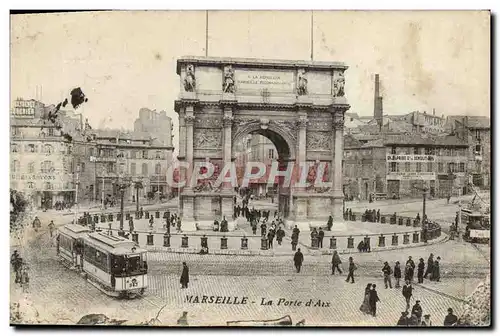 Cartes postales Marseille La porte d&#39aix