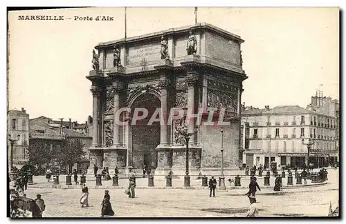 Cartes postales Marseille Porte d&#39Aix