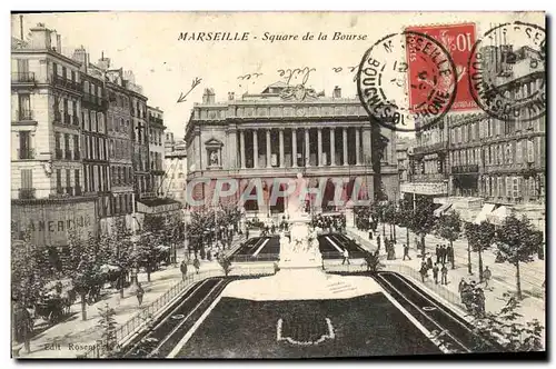 Cartes postales Marseille Square de la bourse