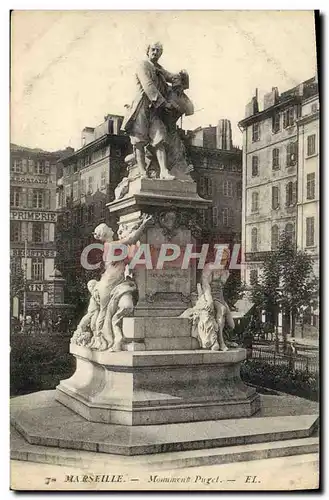 Ansichtskarte AK Marseille Monument Puget