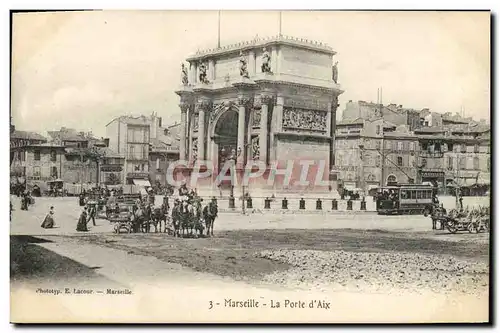 Cartes postales Marseille La porte d&#39aix