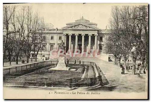 Ansichtskarte AK Marseille Le palais de justice