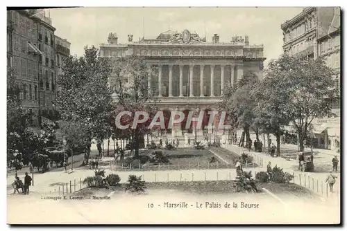 Ansichtskarte AK Marseille Le Palais de la bourse