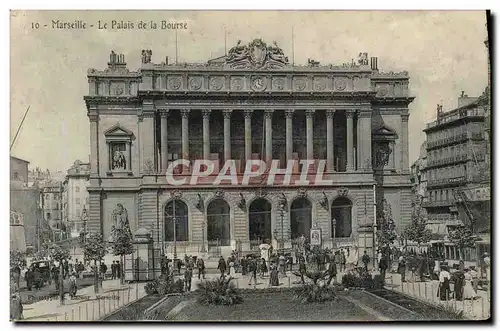 Cartes postales Marseille Le Palais de la bourse