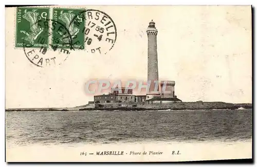 Cartes postales Marseille Phare de planier