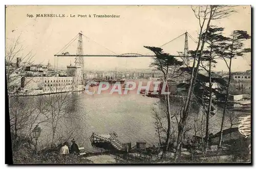 Cartes postales Marseille Le pont a transbordeur