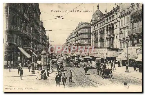 Cartes postales Marseille La rue noailles