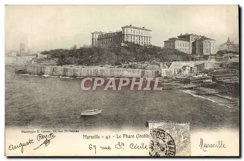 Cartes postales Marseille Le pharo Institut Pasteur