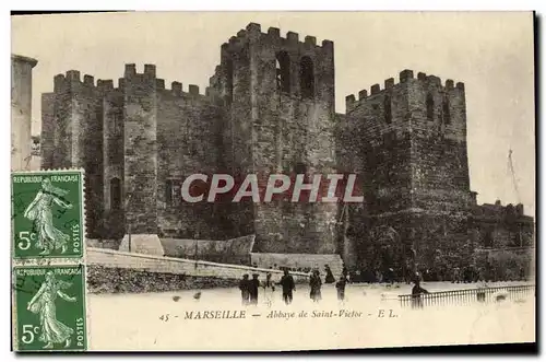 Cartes postales Marseille Abbaye de Saint Victor