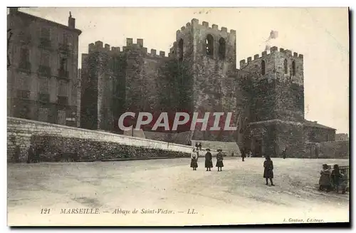 Cartes postales Marseille Abbaye de Saint Victor