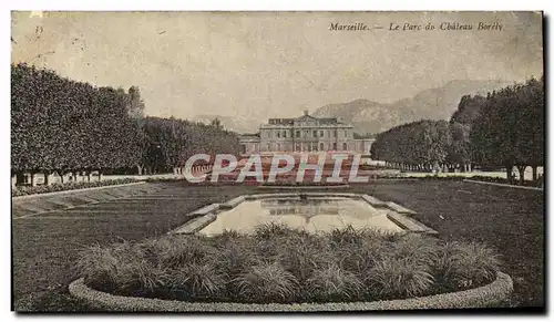 Ansichtskarte AK Marseille Le parc du chateau Borely