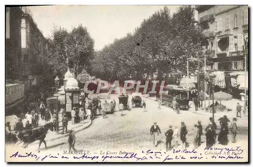 Cartes postales Marseille Le cours Belsunce