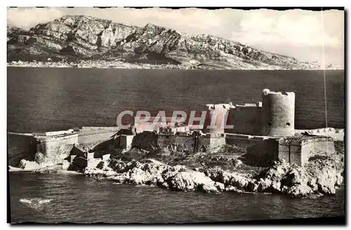 Cartes postales Marseille Vue Aerienne Le Chateau d&#39If