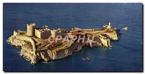 Cartes postales Marseille Le Chateau Vue Aerienne du Aerial View of the Castle