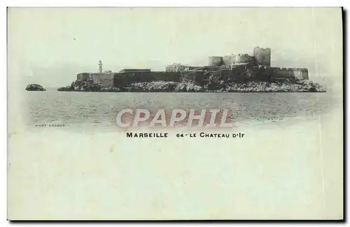 Cartes postales Marseille Le Chateau d'If
