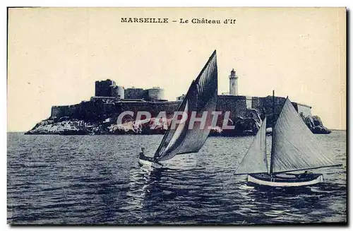 Cartes postales Marseille Le Chateau d&#39if