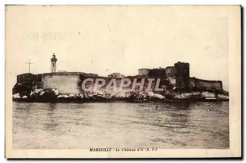 Cartes postales Marseille Le Chateau d&#39if