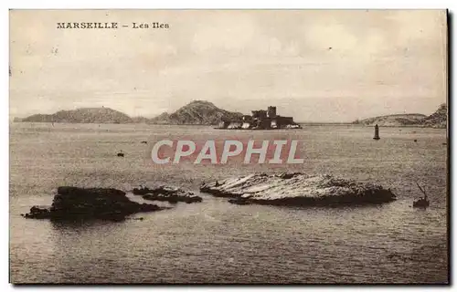 Cartes postales Marseille Les Iles