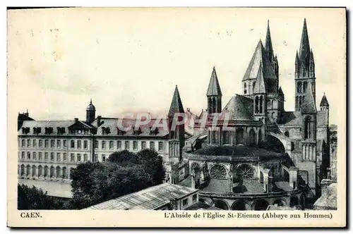 Cartes postales Caen L&#39Abside de L&#39Abbaye St Etienne